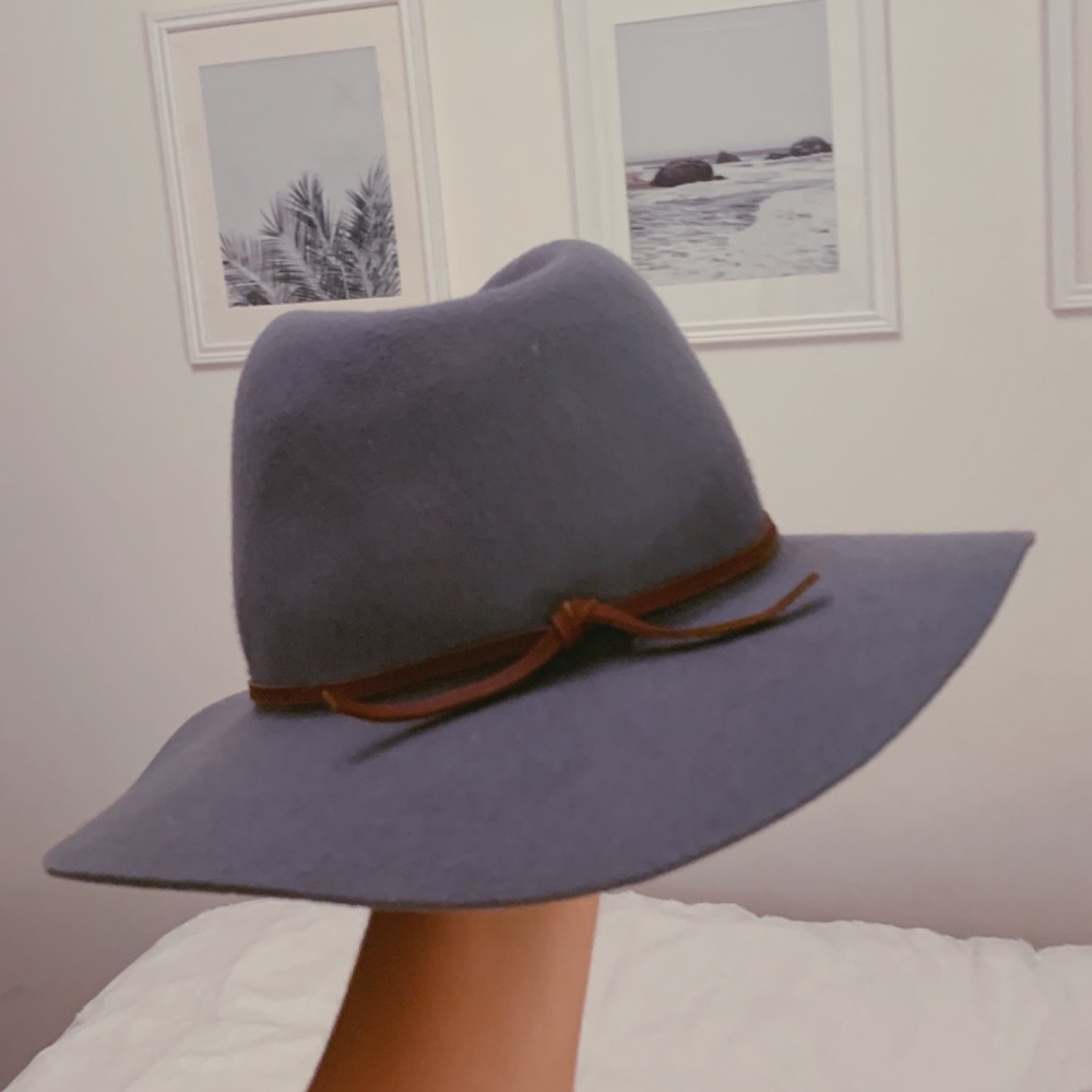 Brixton WESLEY FEDORA - WASHED NAVY